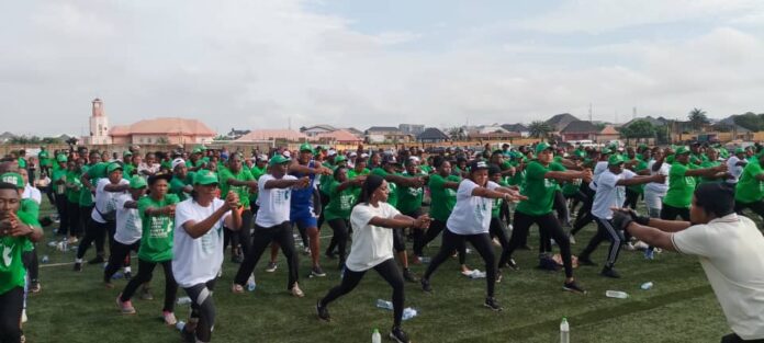 Soludo Leads 10,000 on Massive Healthy Living Walk Across Anambra