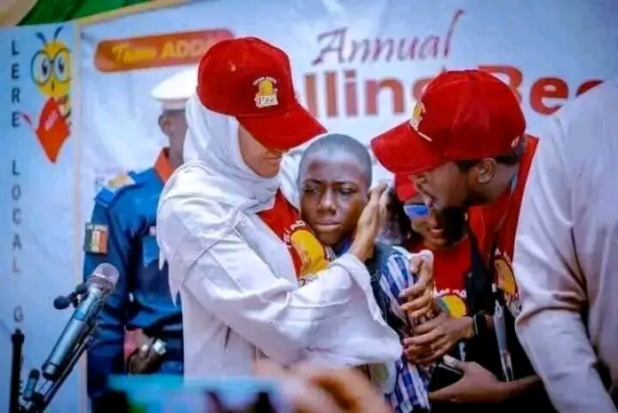 Bauchi Boy Breaks Down in Tears After Missing Final Answer at Spelling Bee Competition
