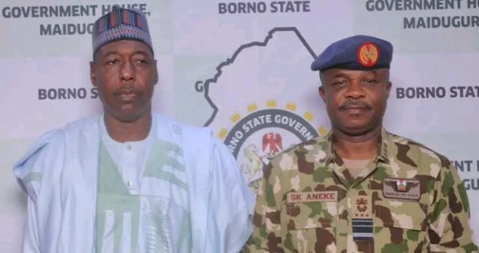 Borno State Governor Urges Joint Military Operation to Clear Boko Haram Strongholds in Lake Chad