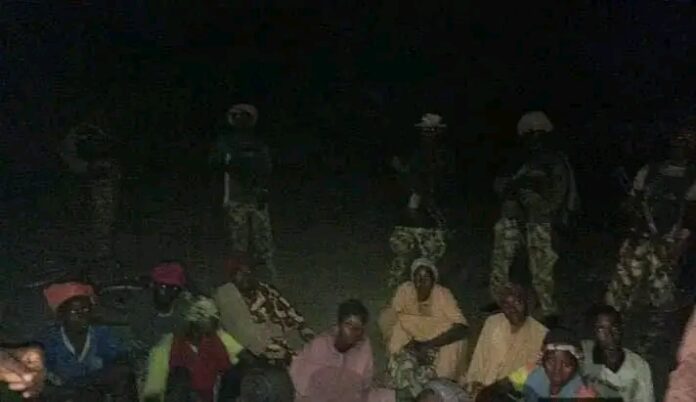 Army Rescues 12 Teenage Girls Kidnapped by Boko Haram terrorists in Borno