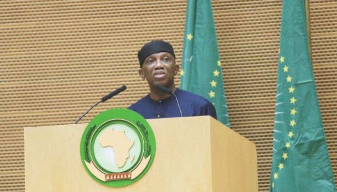 AU Commissioner for Political Affairs, Peace and Security, Ambassador Bankole Adeoye, made the commendation on Friday night in Abuja