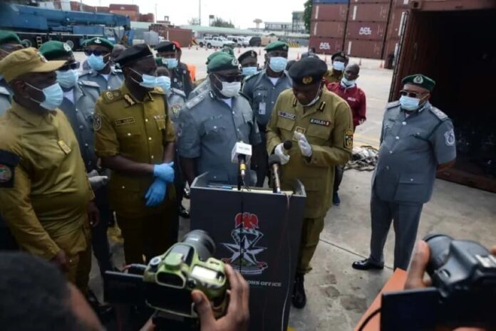 Nigeria Customs Seizes One Tonne of Cocaine Worth N29.4 Billion at Lagos Port
