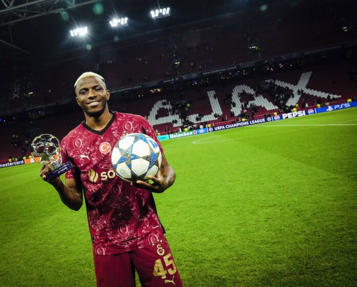 Osimhen Surpasses Haaland and Mbappé to Lead Champions League Scoring Race
