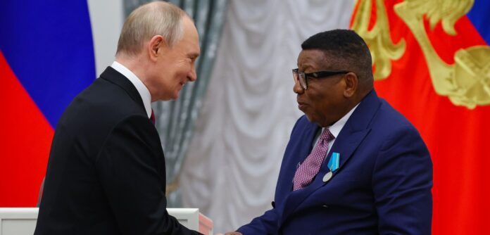 Putin Awarded Honorary Prizes and State Decorations to Foreign Citizens