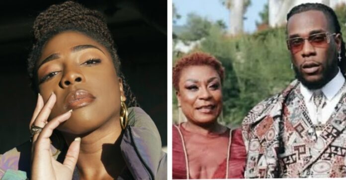 Burna Boy's Sister Nissi Denies He Fired His Mother as Manager