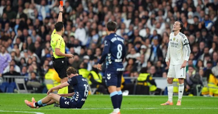 Real Madrid Fall to Celta Vigo as Double Red Cards Deepen Their La Liga Struggles