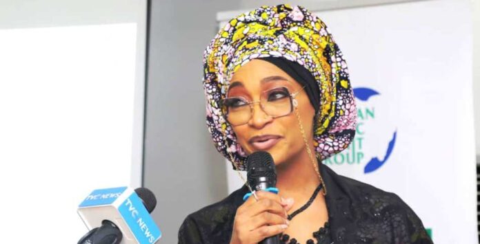 The Minister of Art, Culture, Tourism and the Creative Economy, Hannatu Musa Musawa