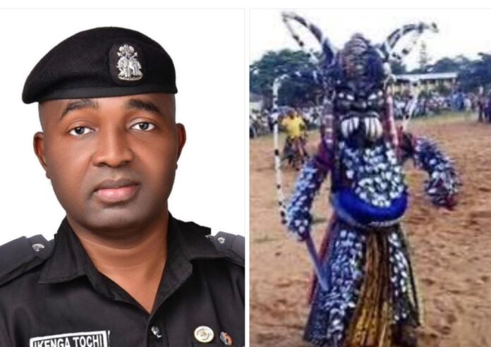 Police arrest popular Anambra Masquerade over unprovoked, violent attacks during funeral event