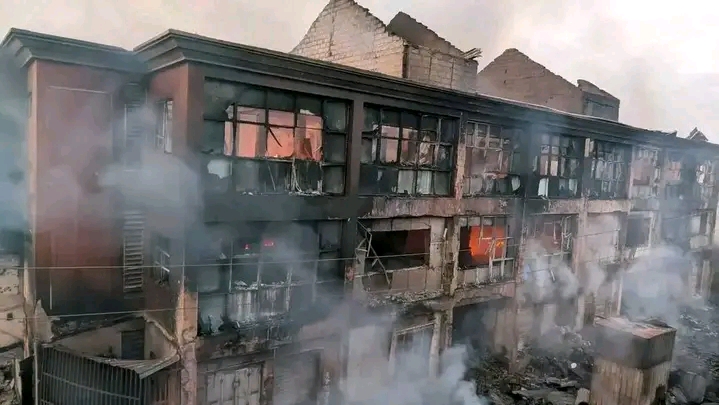UPDATE: Panic at Kano Market as Fire Outbreak Continues Until Sunday Morning