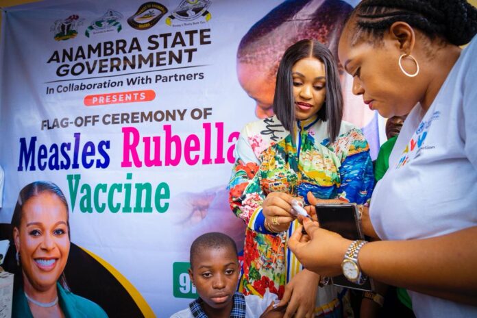 Anambra targeting 2.7m Children in Measles/ Rubella vaccination Campaign- First Lady Soludo