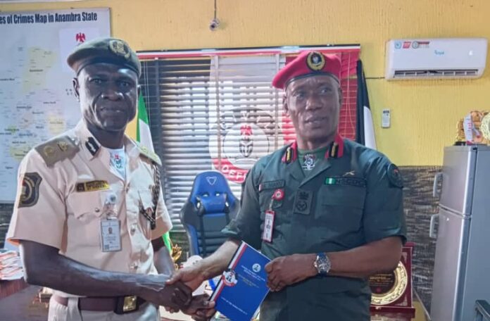 NSCDC, NIS commit to sustaining collaboration towards improving Security in Anambra