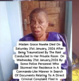 CSO coalition petitions NHRC, PSC over alleged unlawful Police raid resulting in Octogenerian's death in Anambra