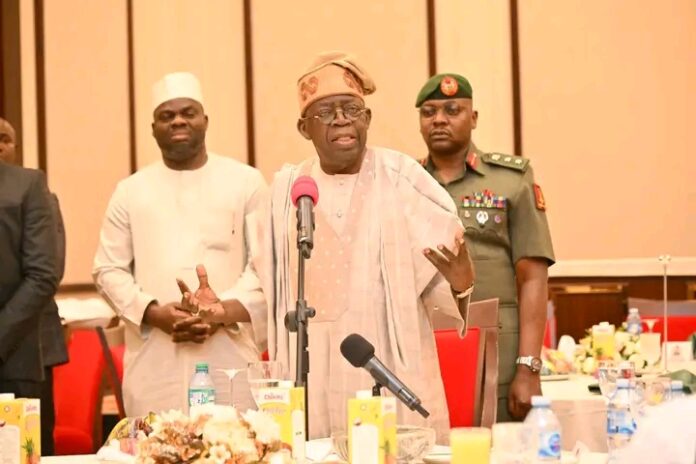We Will Prevail Against Insecurity, Tinubu Tells Armed Forces During Iftar