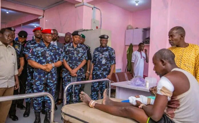 IGP Disu Visits Maiduguri Bomb Blast Victims, Assures Tightened Security