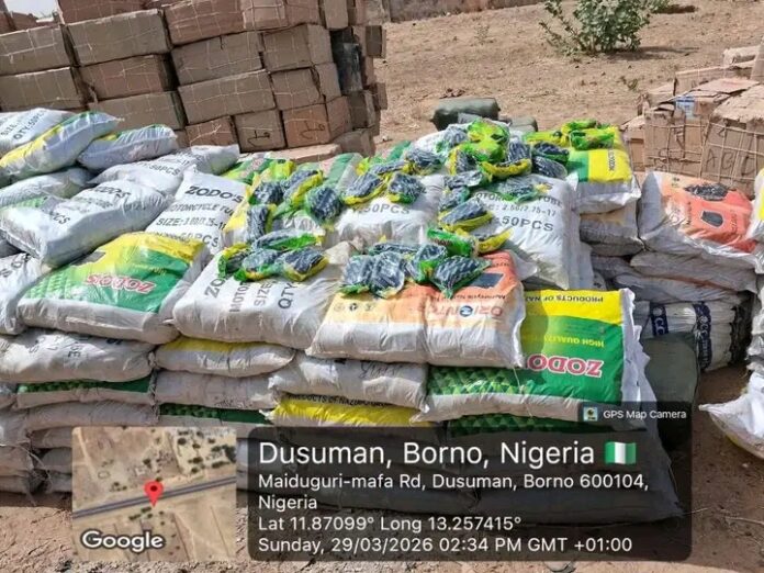 Troops Intercept Suspected Boko Haram Logistics Vehicle on Maiduguri–Mafa Road