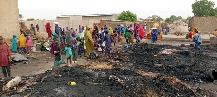 Fire Razes 17 Homes in Dikwa IDP Camp, Displaces Dozens in Borno 