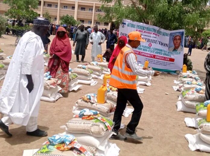 Victims of Ngoshe Attack Receive Food, Materials as NEMA Intervenes