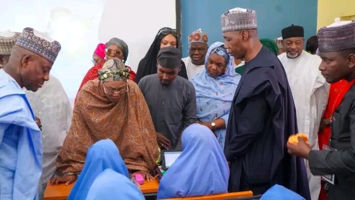 First Lady Flags Off Schools, Nursing Quarters, Empowers 2,000 Women in Borno State