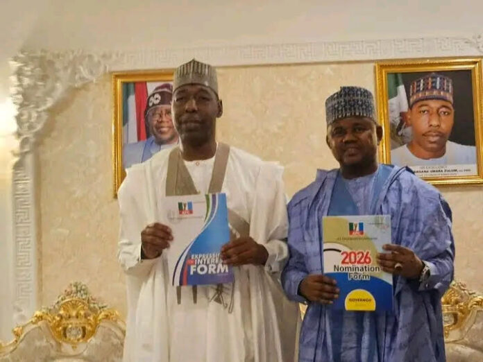 Governor Zulum Dismisses Reports of Backing Gubio as Successor