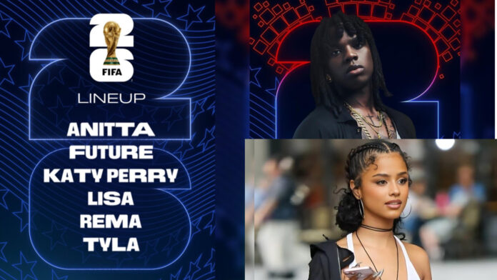 Rema to Perform at FIFA World Cup 2026 Opening Ceremony With Tyla, Katy Perry and LISA