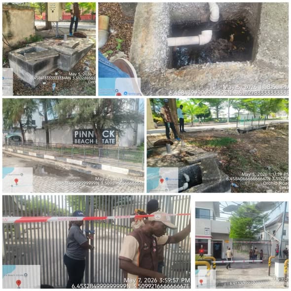 Lagos Cracks Down on Illegal Sewage Disposal, Seals Estates in Lekki, Ajah, Surulere