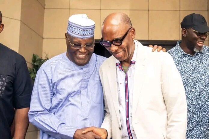 Atiku Holds Closed-Door Meeting With Amaechi After ADC Primary