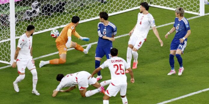 Japan thrash Tunisia 4-0 to enhance world cup qualification hopes