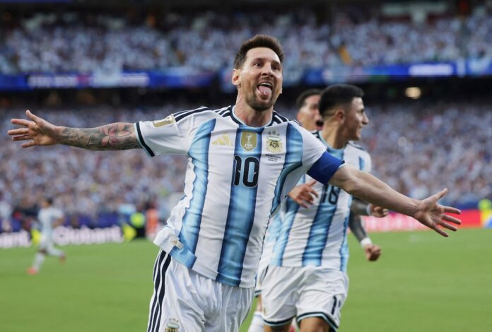 Lionel Messi Hat Trick Gifts Argentina Win Against Algeria