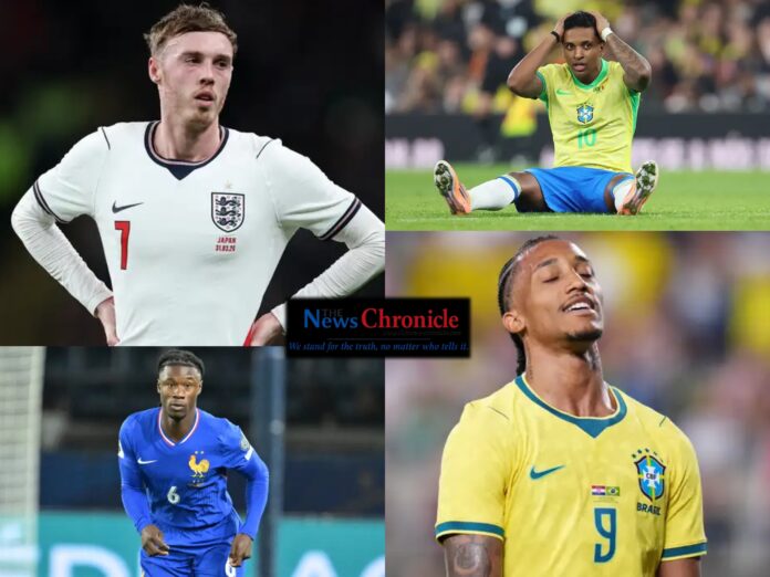World Cup 2026 Set to Miss Cole Palmer And Other Global Stars Due To Injuries And Team Omissions