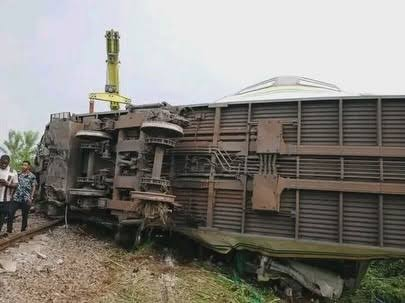 Train Mishap: NRC Puts Wreck Behind, Injured Walk Free