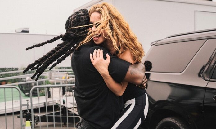 Burna Boy Lifts Shakira