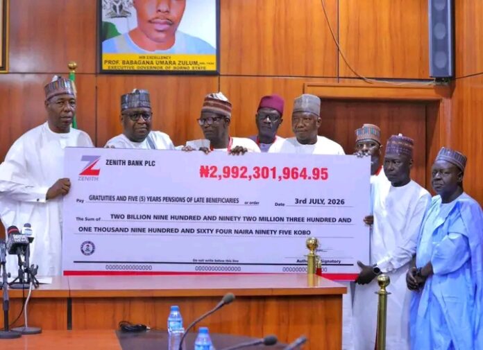 Zulum Releases N5.81bn to Clear Gratuities, Promises Better Welfare for LG Workers