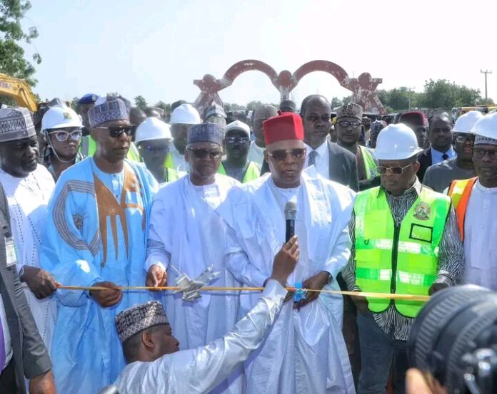 Governor Zulum Applauds Tinubu as Work Begins on Major Road Projects in Borno