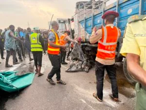 Accident scene