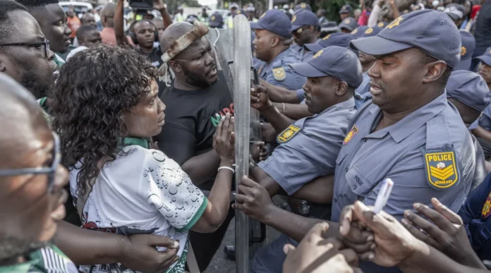 Who said Apartheid was conquered and buried forever?