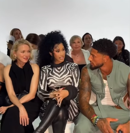 Paris Fashion Week: Cardi B and Maduka Okoye Leave Fans Guessing After Cozy Outing
