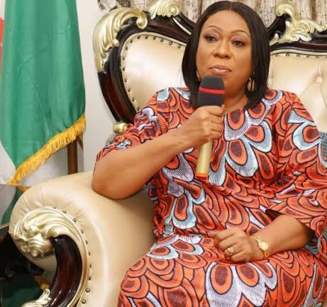 Mrs Helen Mutfwang, wife of Plateau Gov. Caleb Mutfwang