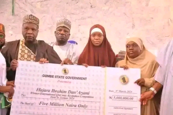 Gombe Governor Rewards Qur'anic Champion With N5m