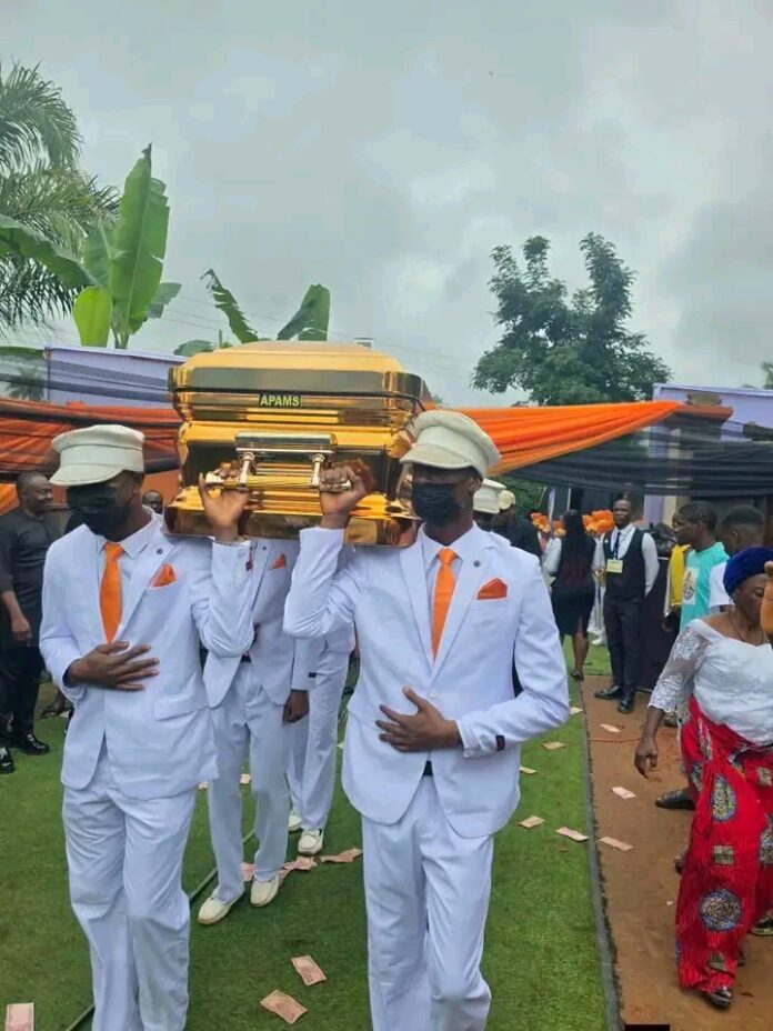 Igbo Billionaire Buries Father in N200m Bronze Coffin