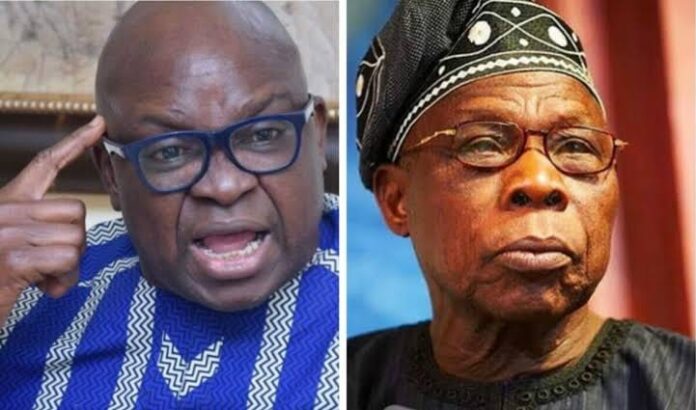 Fayose Lambasts Obasanjo: “Your Eight-Year Rule Was An Error, Undermined Nigeria’s Democracy”