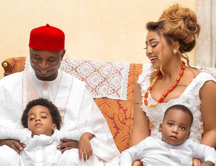 Ned Nwoko Reacts to Regina Daniels' Return, Gets Flooded With Apologies