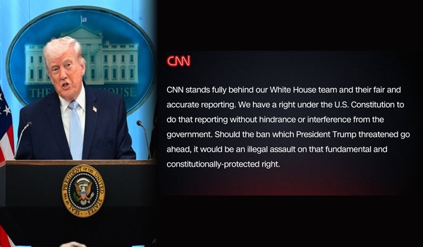 Trump to ban CNN, MS NOW and Politico from White House