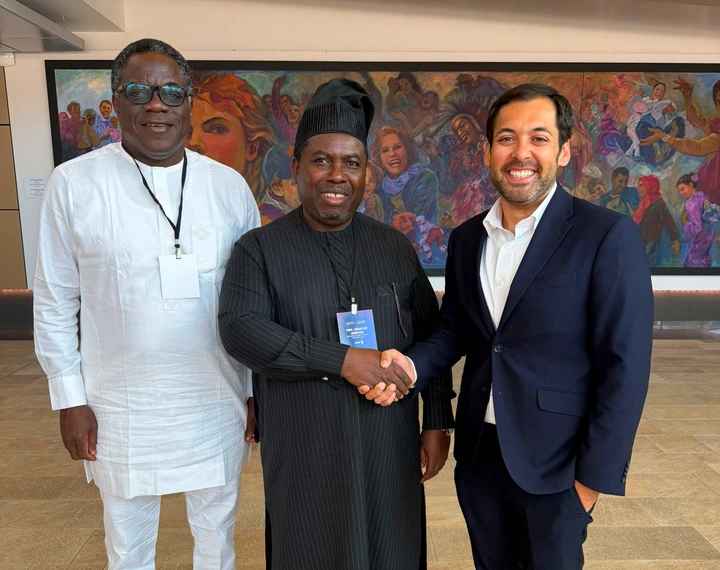 INEC Chairman Meets Google Executive in Canada Over AI, Elections