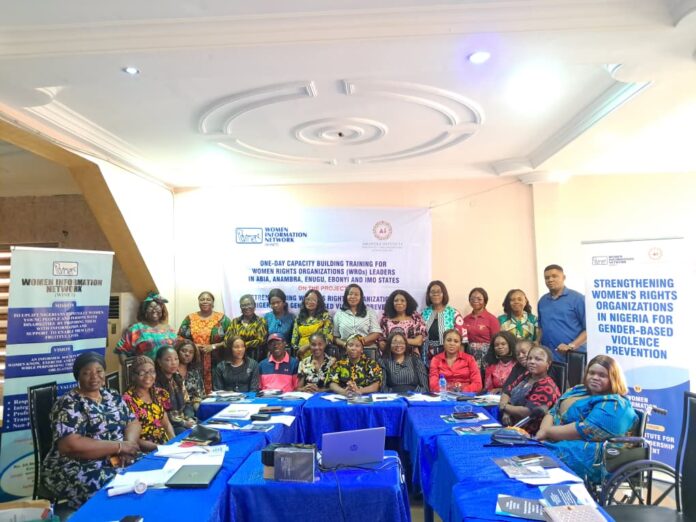 Women’s Rights Leaders in Anambra Receive GBV Prevention, Feminist Leadership Training
