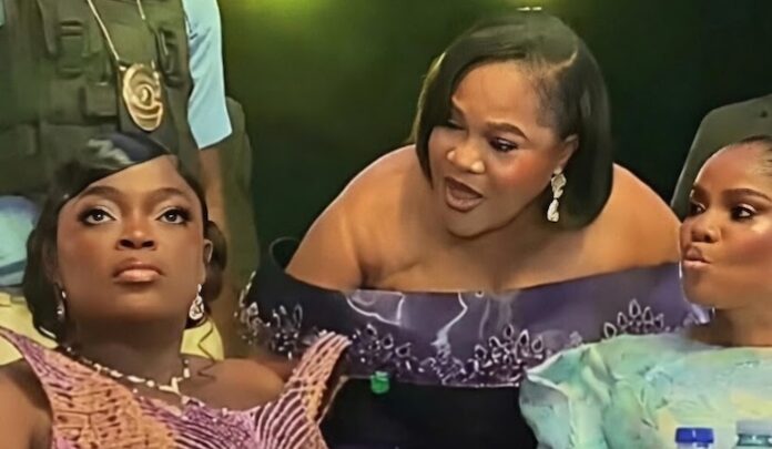 Toyin Abraham Remains Silent on Leaked Audio Insulting Funke Akindele