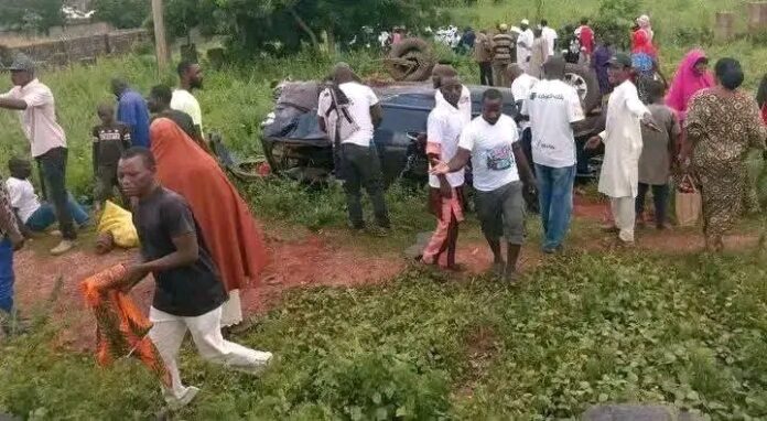 Two Buses Carrying Akume’s APC Supporters Crash on Way to Lafia Mega Rally