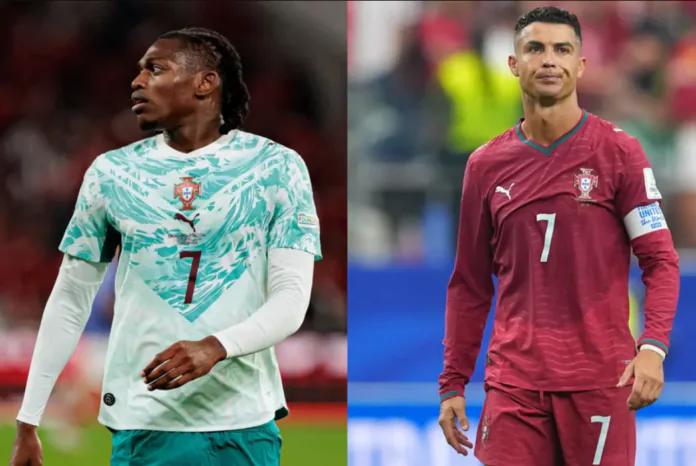 Rafael Leao Opens Up On Pride Of Wearing Ronaldo’s Iconic No.7 For Portugal