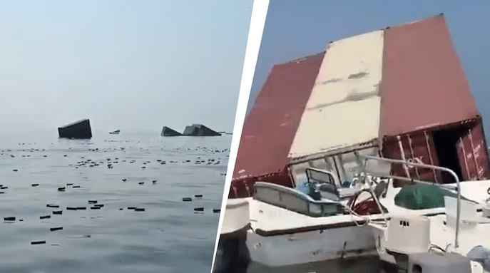 Iran Attacks Leave iPhones, Containers Floating in Strait of Hormuz