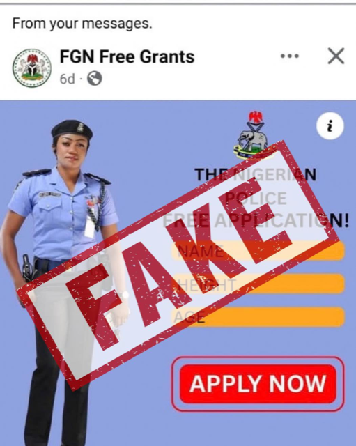 image Nigeria Police Force Warns Public Over Fake